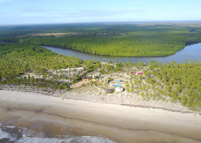 Bahia (state) Canavieiras Aerial View