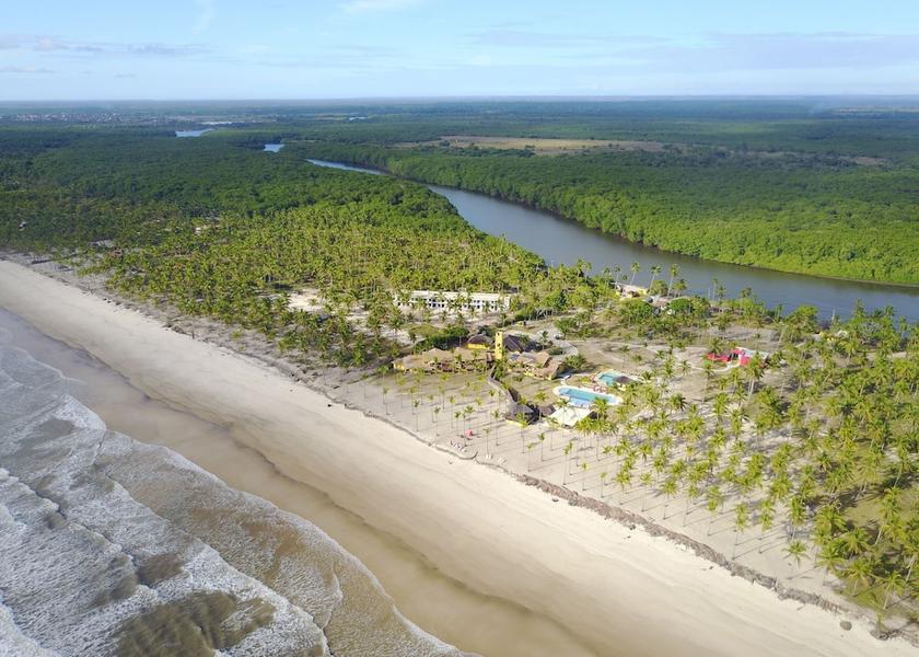 Bahia (state) Canavieiras Aerial View