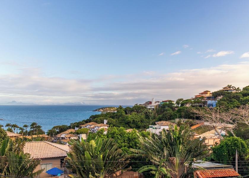 Rio de Janeiro State Búzios City view from property