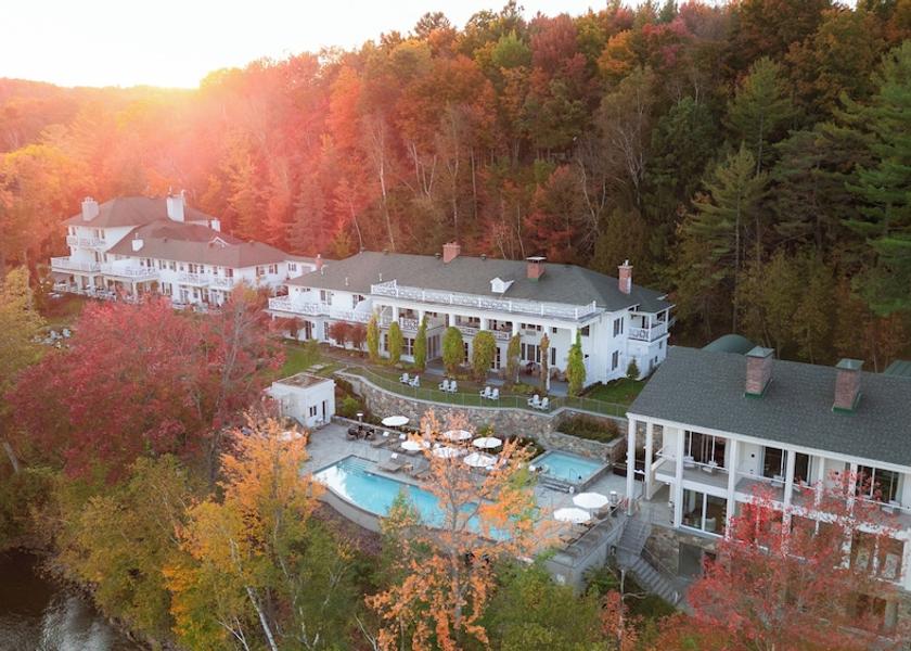 Quebec North Hatley Facade