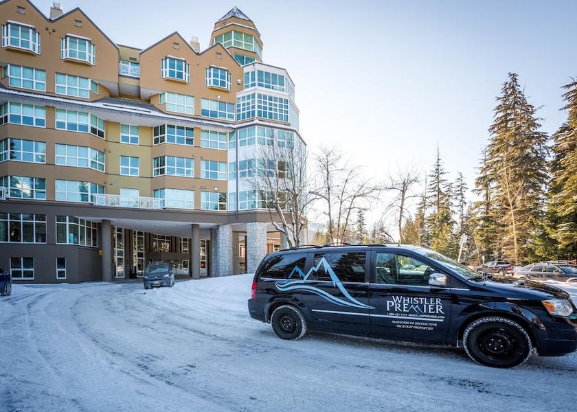 British Columbia Whistler Entrance