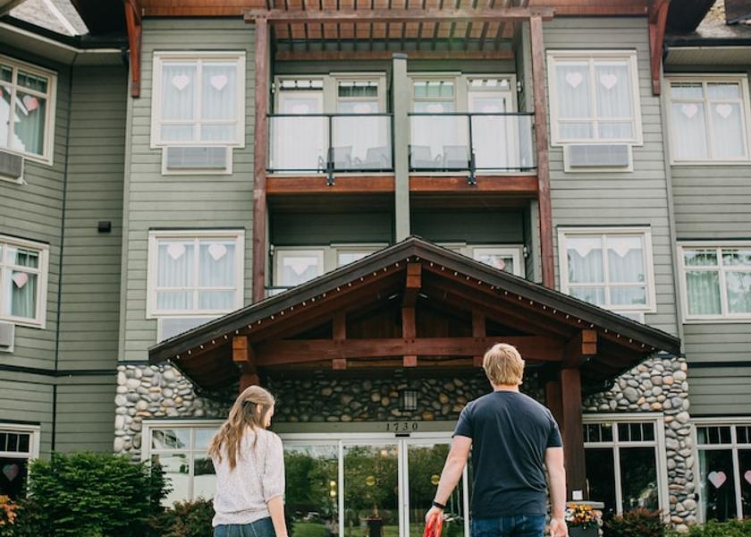 British Columbia Courtenay Exterior Detail