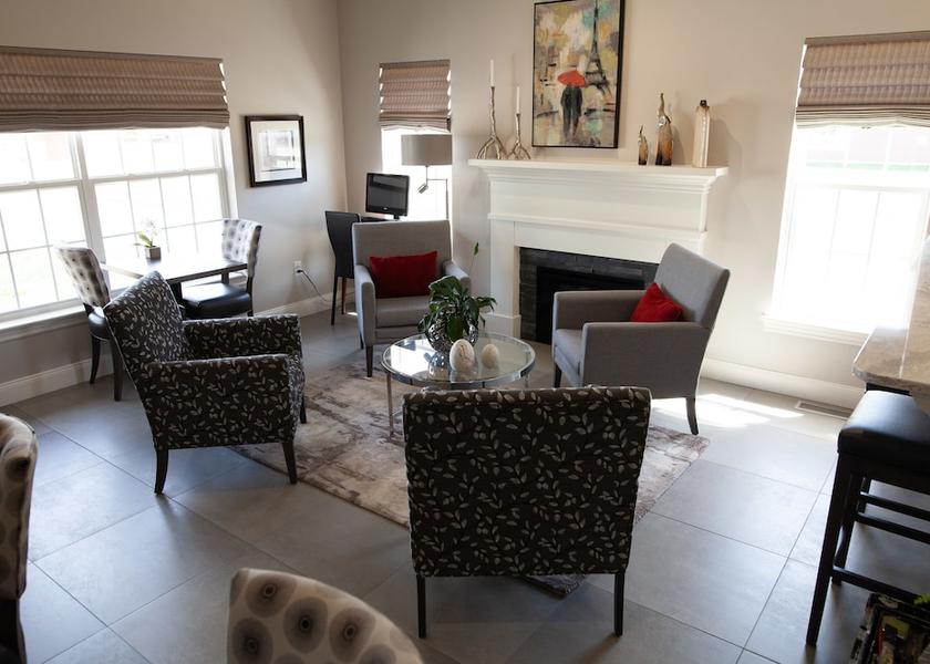 New Brunswick Moncton Lobby sitting area