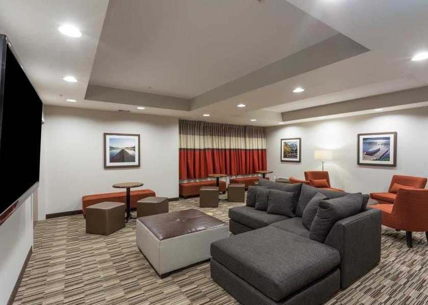British Columbia Fort St. John Shared lounge/TV area