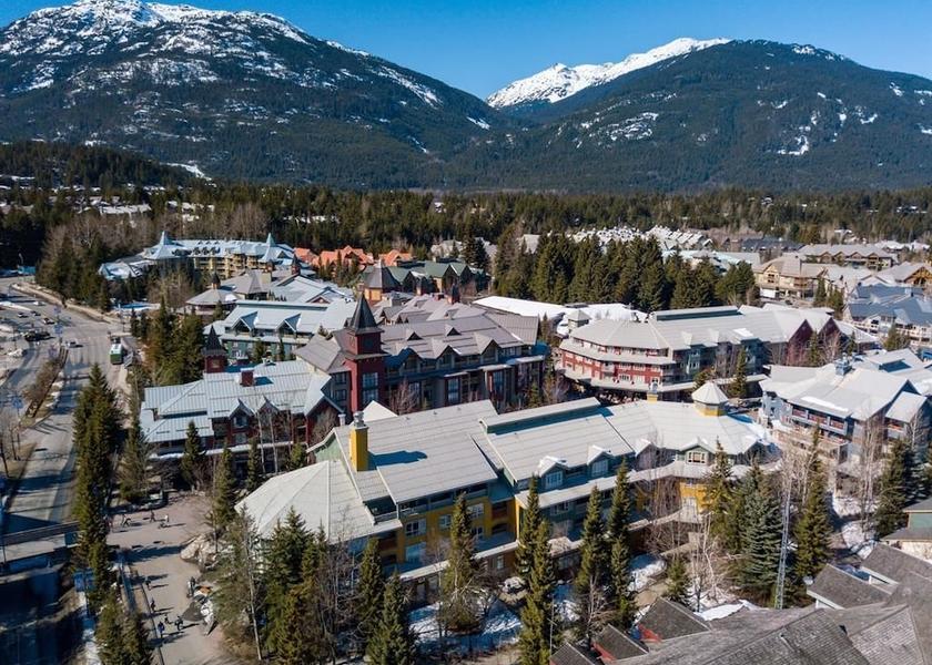 British Columbia Whistler Aerial View