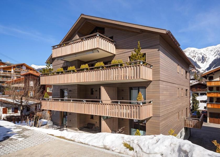 Graubuenden Klosters-Serneus Exterior Detail