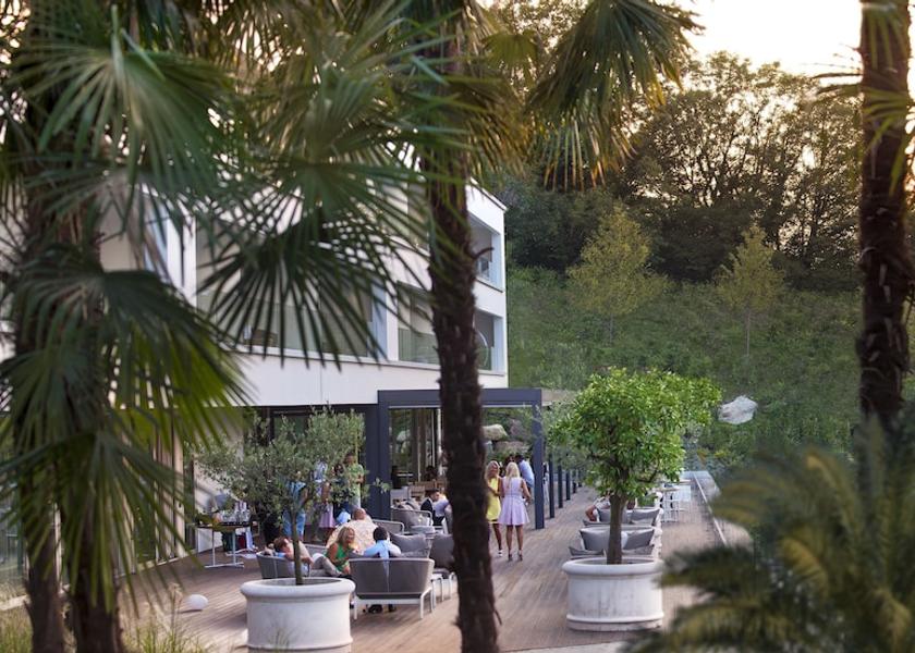 Canton of Ticino Paradiso Terrace/patio