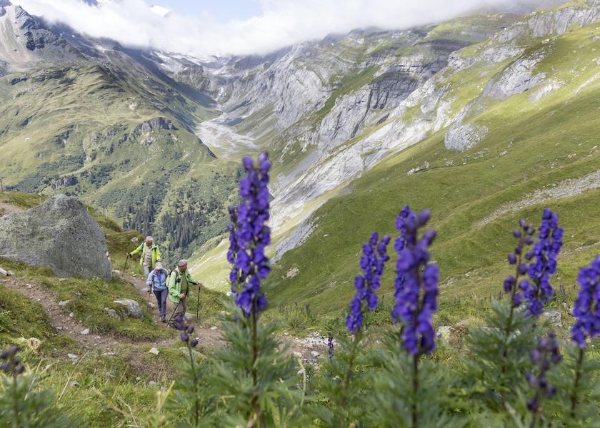 Graubuenden Brigels Hiking