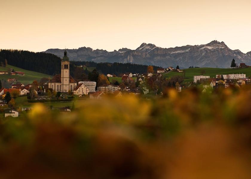 Canton of St. Gallen Speicher Exterior Detail