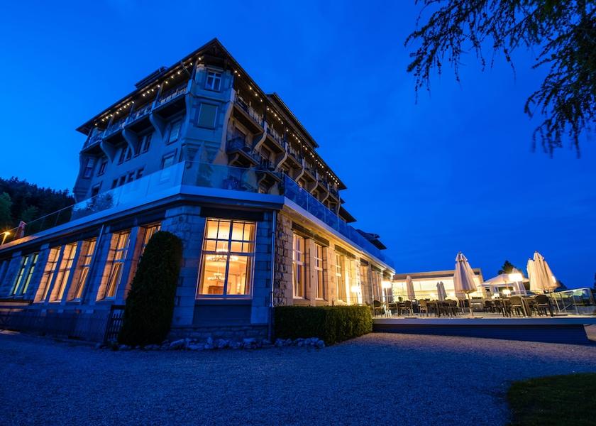 Canton of Vaud Bullet Facade