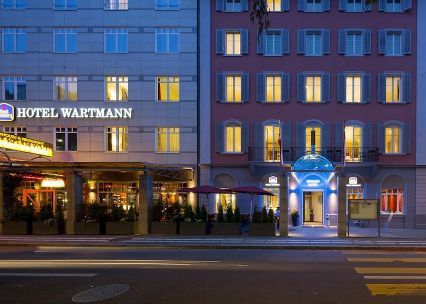 Canton of Zürich Winterthur Front of property - evening/night