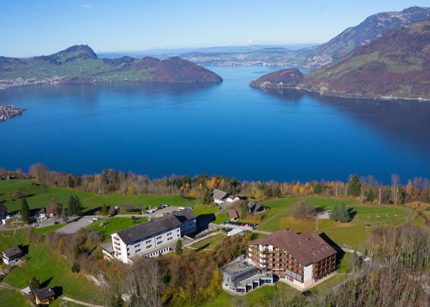 Canton of Nidwalden Emmetten Aerial View