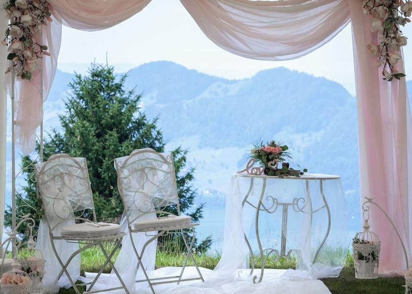 Canton of Nidwalden Emmetten Outdoor Wedding Area