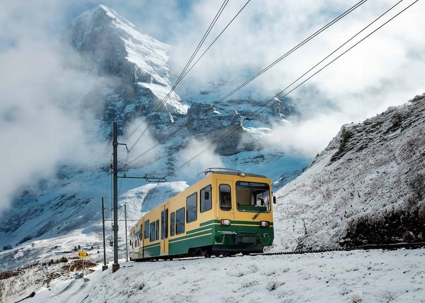 Canton of Bern Lauterbrunnen Land view from property