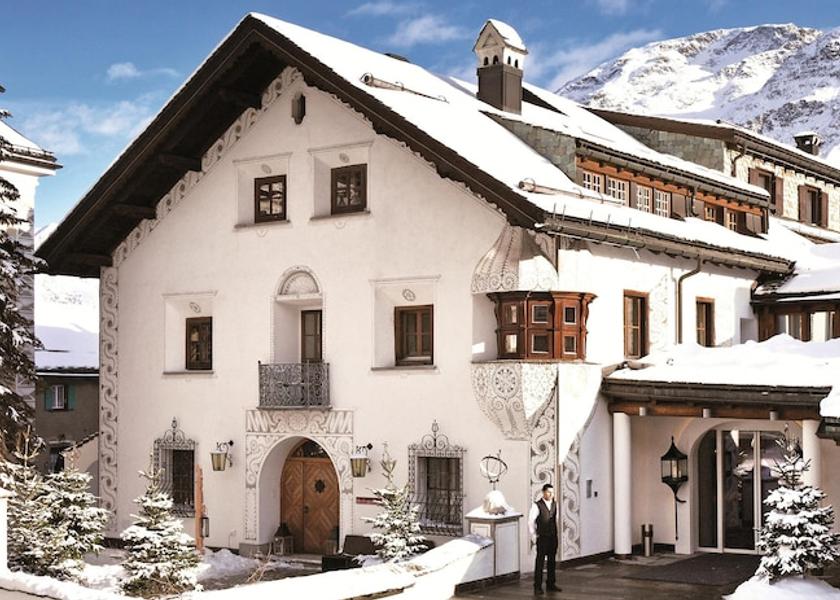 Graubuenden St. Moritz Facade