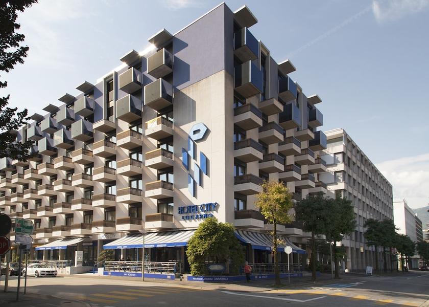 Canton of Ticino Locarno Facade