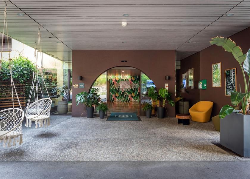 Canton of Ticino Brissago Interior entrance