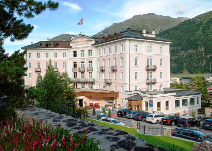 Graubuenden Samedan entrance