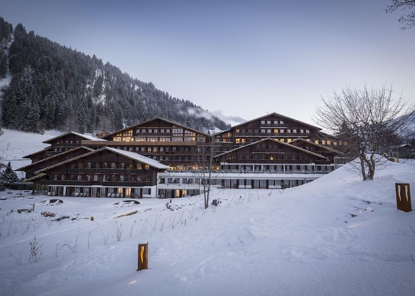 Canton of Bern Saanen Aerial View