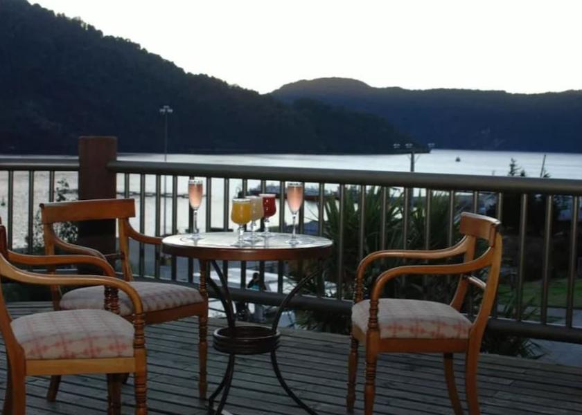 Aisen (region) Puerto Chacabuco Porch