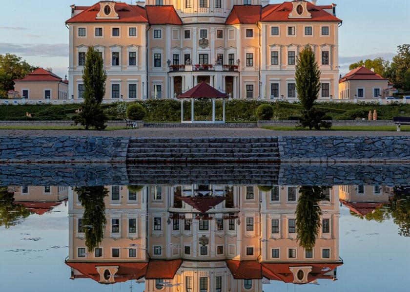 Central Bohemia (region) Liblice Aerial View