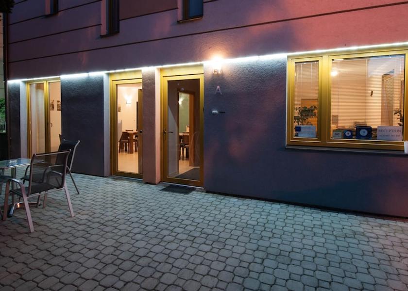 South Bohemia (region) Cesky Krumlov Terrace