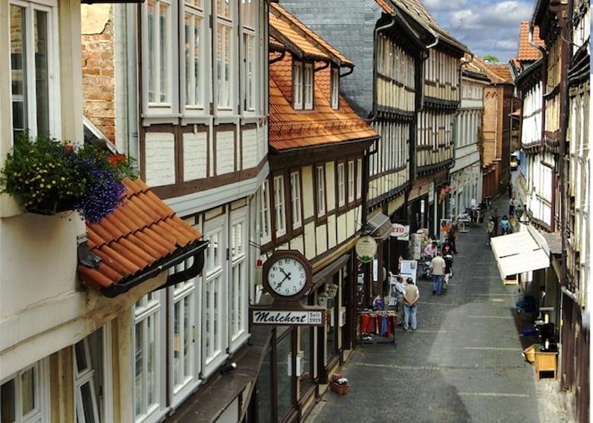 Saxony-Anhalt Quedlinburg View from Property