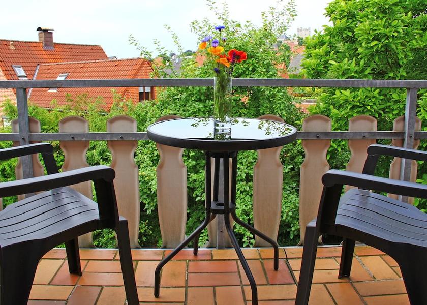 Lower Saxony Bad Bentheim Balcony view