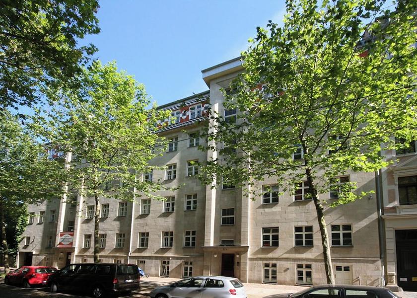 Saxony Leipzig Facade