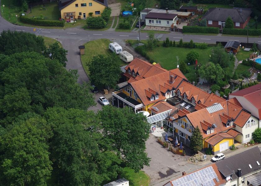 Saxony-Anhalt Kuhfelde Aerial View