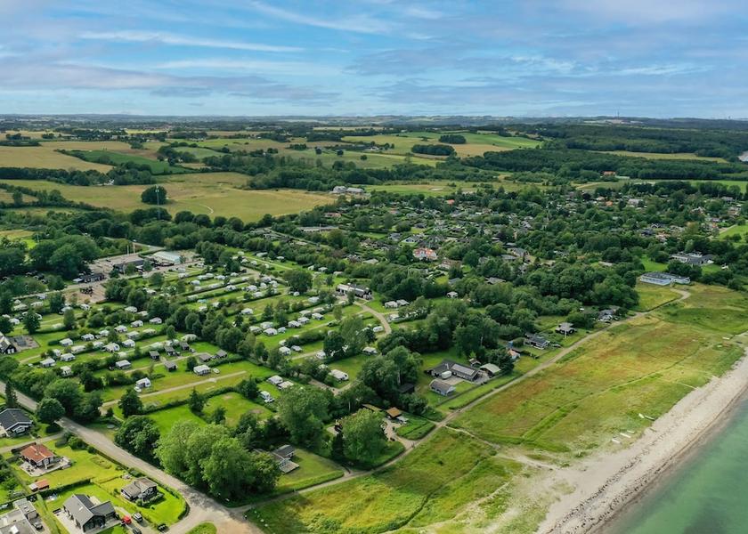 Midtjylland Malling Aerial View