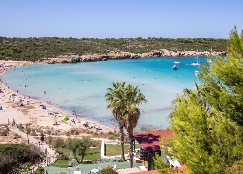 Balearic Islands Mercadal Aerial View