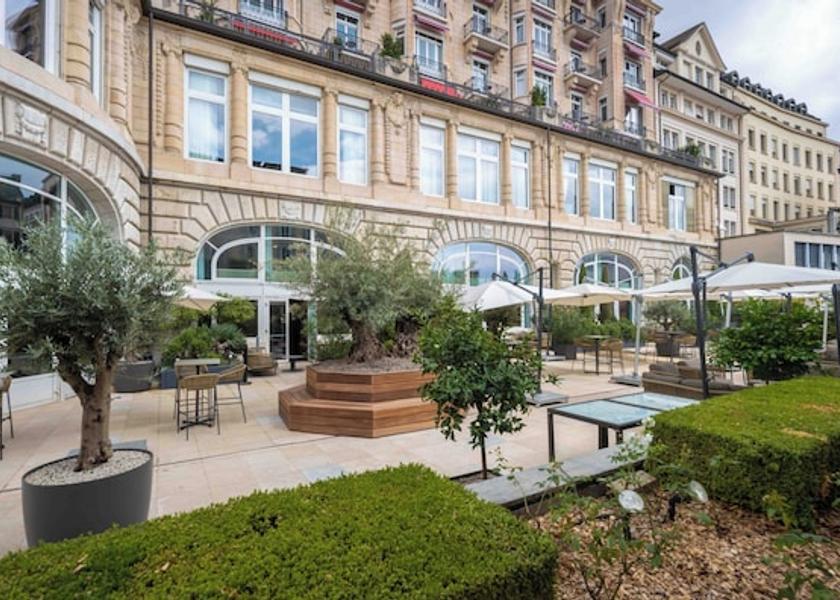 Canton of Vaud Lausanne Outdoor banquet area