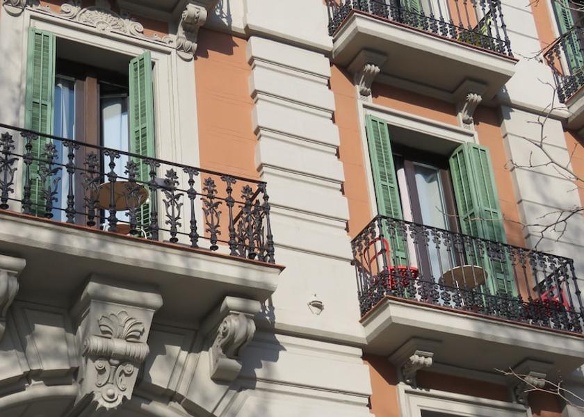Catalonia Barcelona Front of property