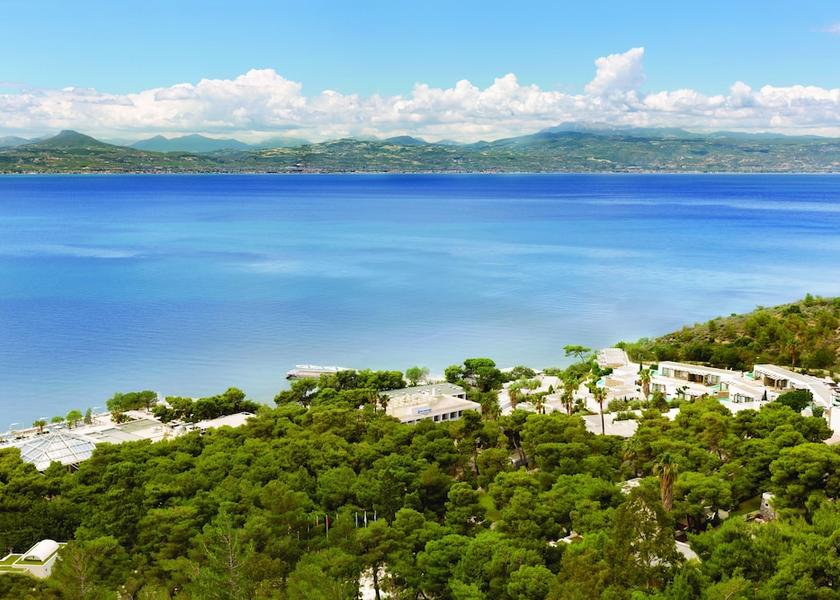 Peloponnese Region Loutraki-Agioi Theodoroi Aerial view