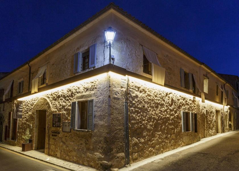 Balearic Islands Sineu Front of property - evening/night