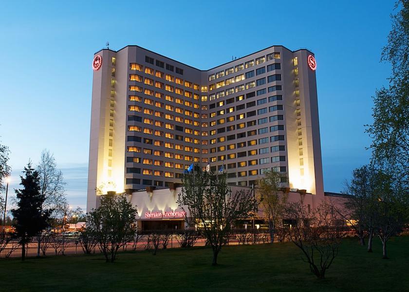 Front of property - evening/night