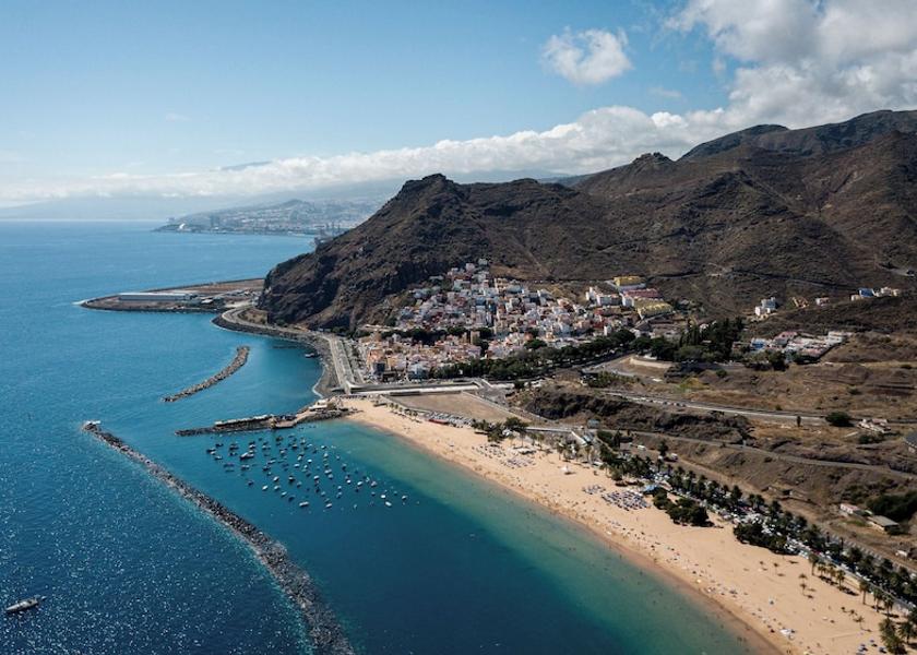 Canary Islands Santa Cruz de Tenerife Beach