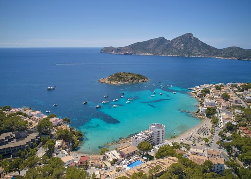 Balearic Islands Andraitx Aerial view