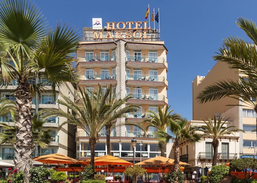 Catalonia Lloret de Mar Front of property