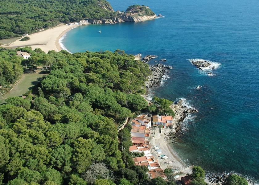 Catalonia Palamós Aerial view