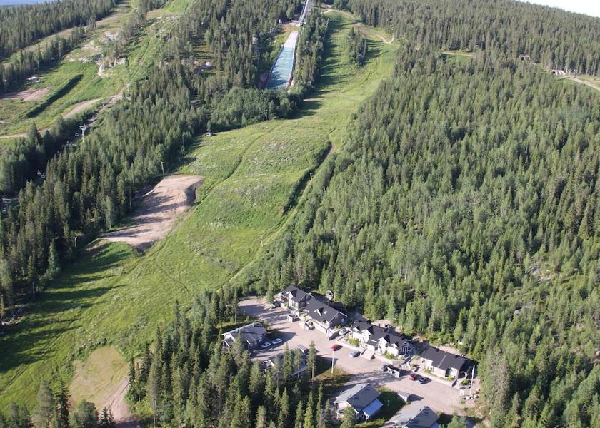 Kajaani Sotkamo Aerial View