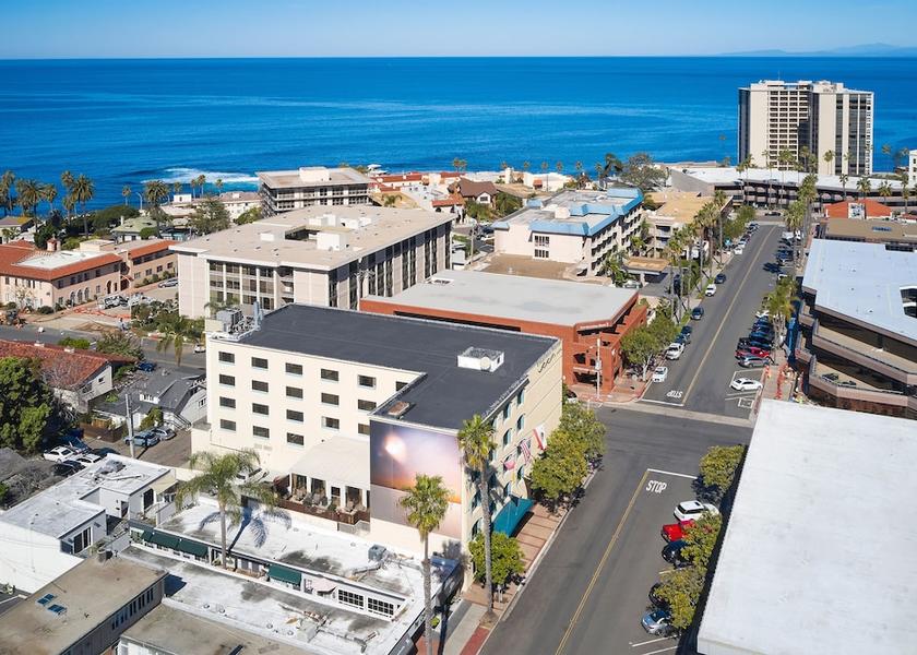 California La Jolla Aerial view