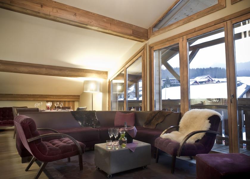 Auvergne-Rhône-Alpes Les Gets Living area