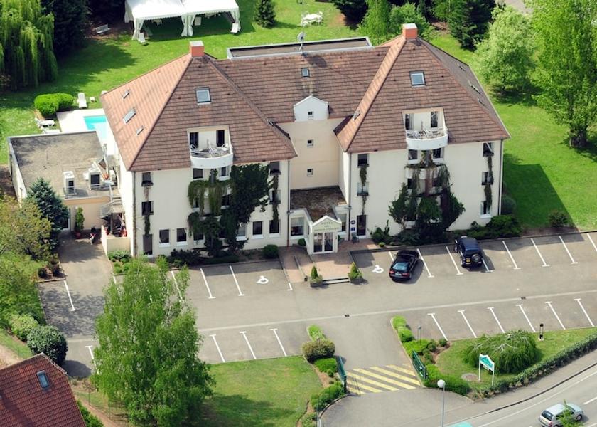 Grand Est Obernai Aerial view