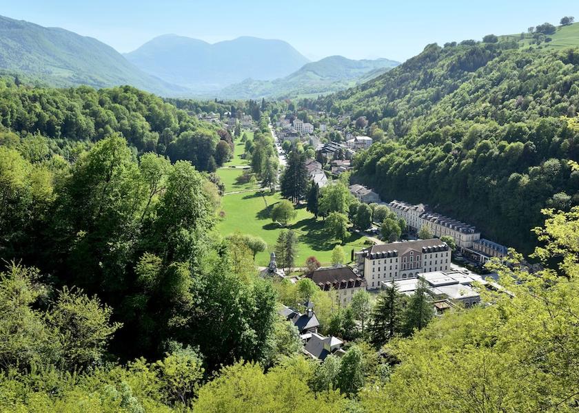 Auvergne-Rhone-Alpes Saint-Martin-d'Uriage Aerial View