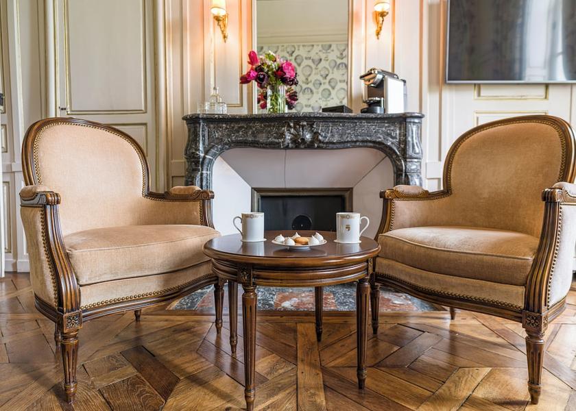 Normandy Audrieu Living area