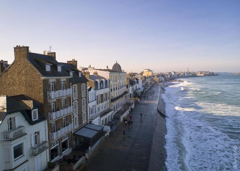 Brittany Saint-Malo Aerial View