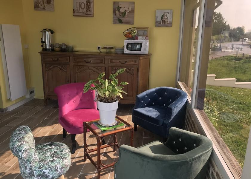 Normandy Saint-Come-de-Fresne Living Area