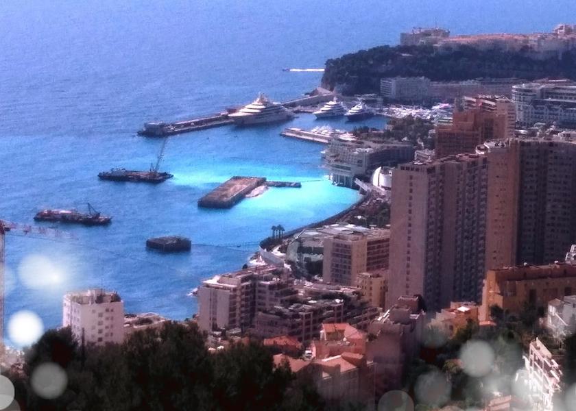 Provence - Alpes - Cote d'Azur Cap d'Ail Aerial View